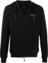 Armani Exchange Hoodie met logoprint Zwart - Thumbnail 1
