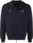Armani Exchange Hoodie met logoprint Zwart - Thumbnail 1