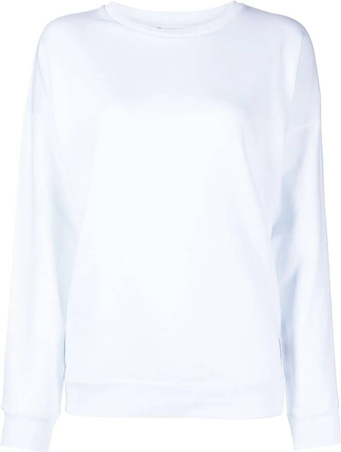 Armani Exchange Katoenen sweater Wit