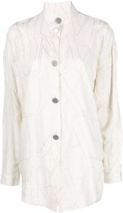 Armani Exchange Button-up blouse Beige