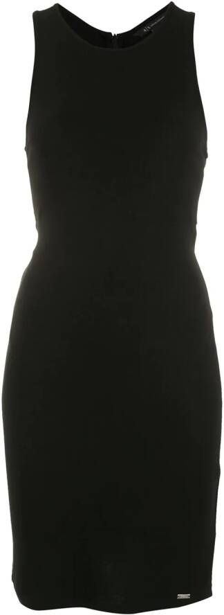 Armani Exchange Mouwloze midi-jurk Zwart