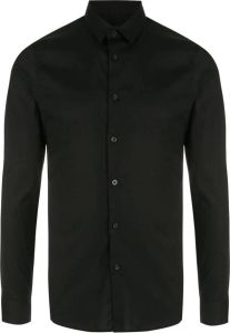 Armani Exchange Overhemd met knopen Zwart