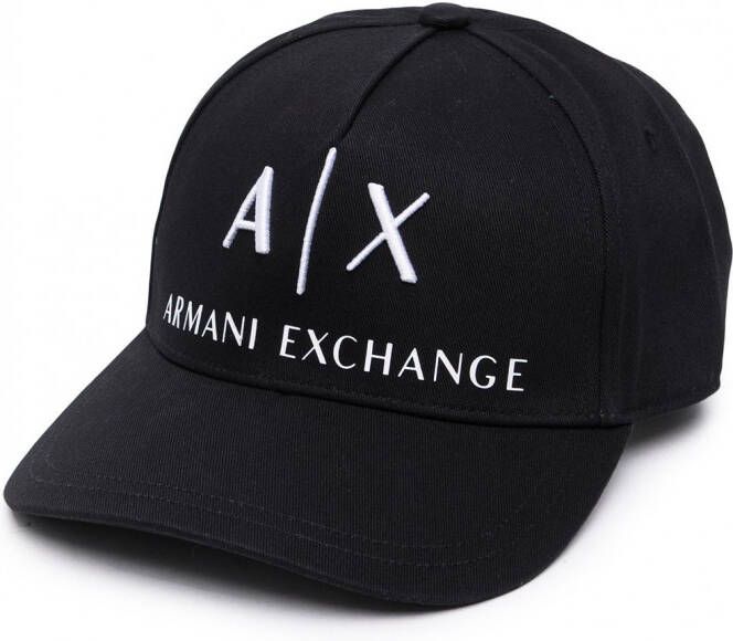 Armani Exchange Pet met logo Zwart