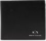 Armani Exchange Portemonnee met logoprint Zwart - Thumbnail 1