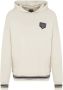 Armani Exchange Hoodie met trekkoord Beige - Thumbnail 1