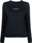 Armani Exchange Sweater met logoprint Blauw - Thumbnail 1