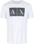 Armani Exchange T-shirt met logoprint Wit - Thumbnail 1