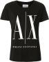 Armani Exchange T-shirt met logoprint Zwart - Thumbnail 1
