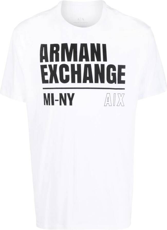 Armani Exchange T-shirt Wit