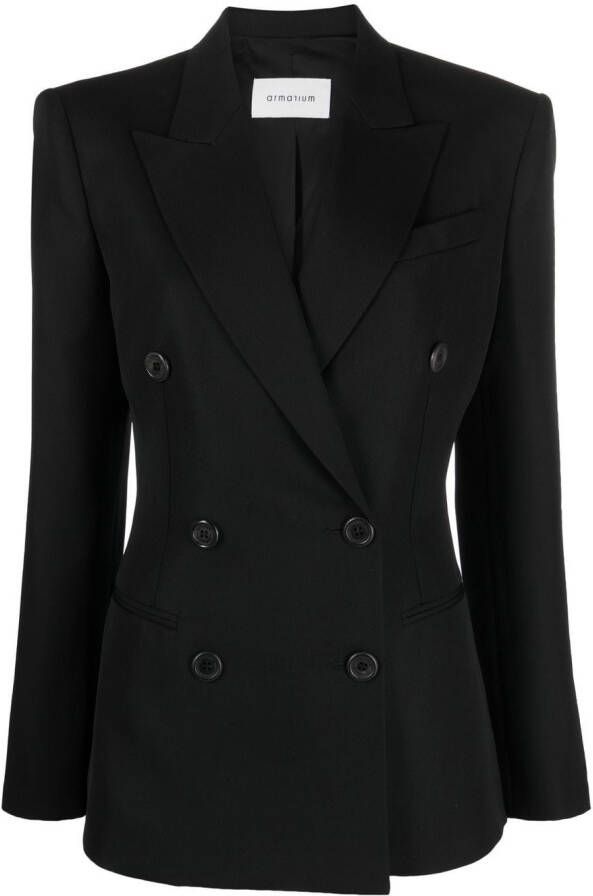 ARMARIUM Blazer met dubbele rij knopen Zwart