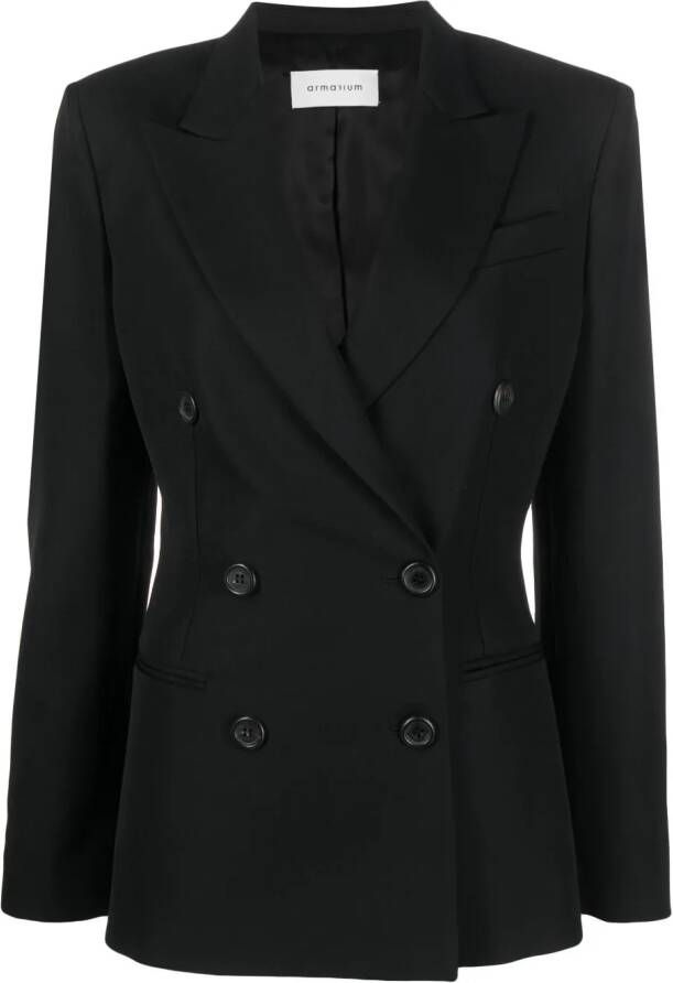 ARMARIUM Blazer met dubbele rij knopen Zwart