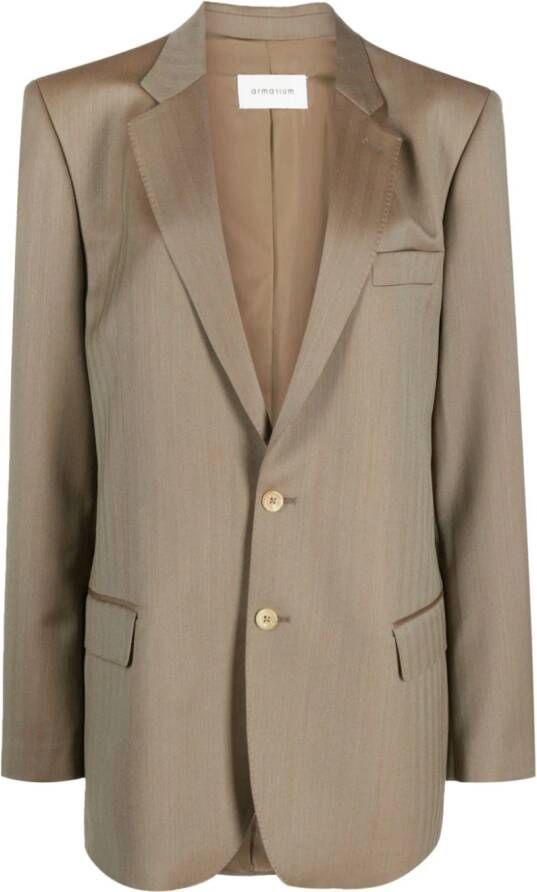 ARMARIUM Blazer met enkele rij knopen Bruin