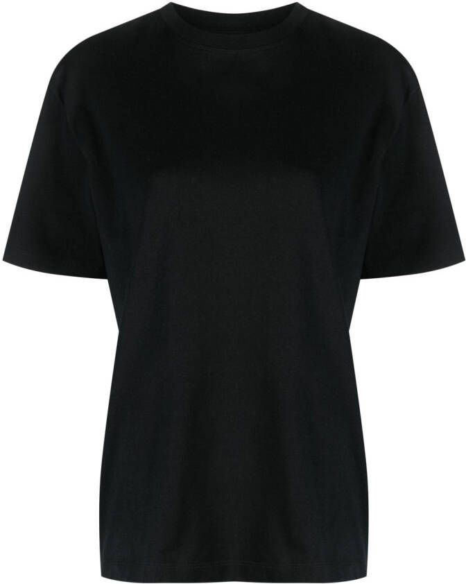 ARMARIUM T-shirt met logopatch Zwart