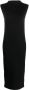 ARMARIUM Mouwloze midi-jurk Zwart - Thumbnail 1