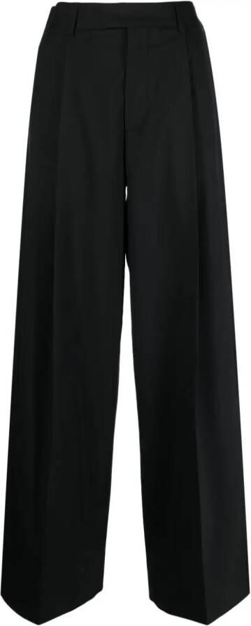 ARMARIUM Palazzo broek met verborgen voorkant Zwart