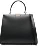 ARMARIUM Shopper met logoplakkaat Zwart - Thumbnail 1