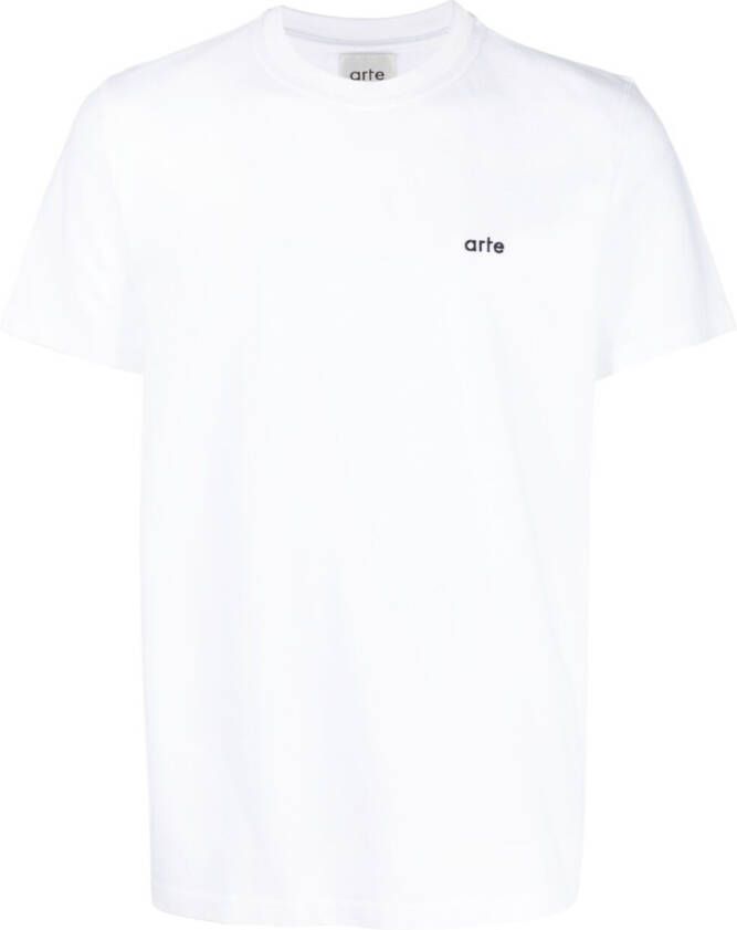 Arte Antwerp T-shirt met logo Wit