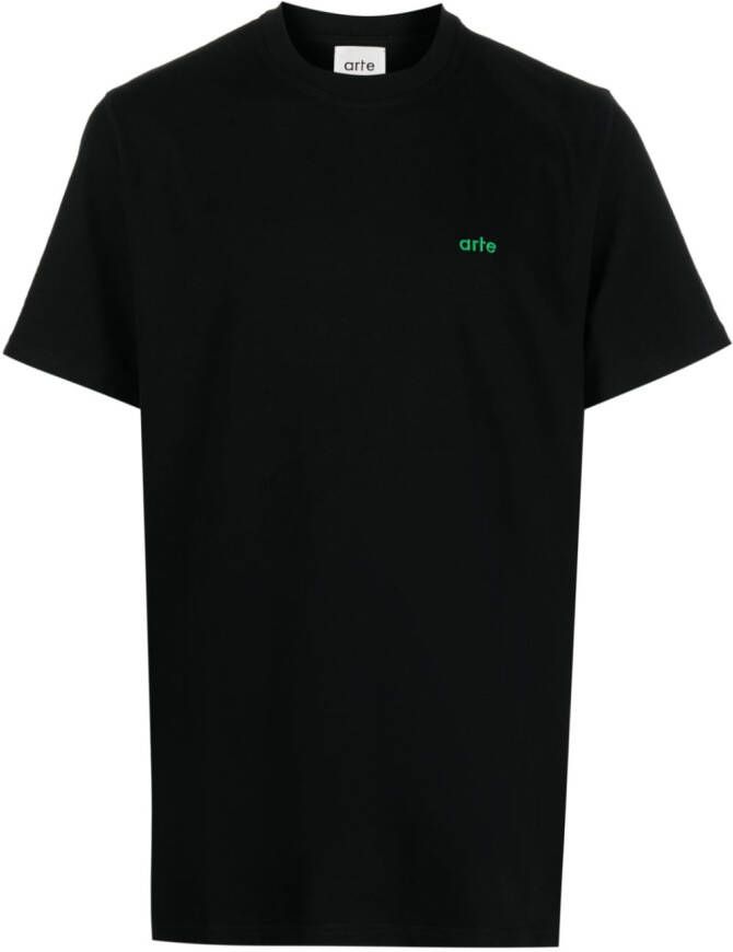 Arte Antwerp T-shirt met logo Zwart