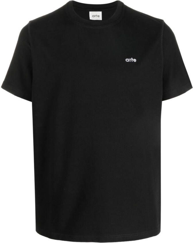 Arte Antwerp T-shirt met logoprint Zwart