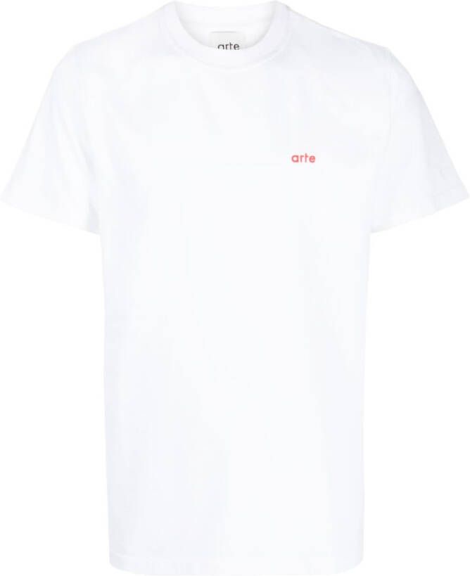Arte Antwerp T-shirt met logoprint Wit