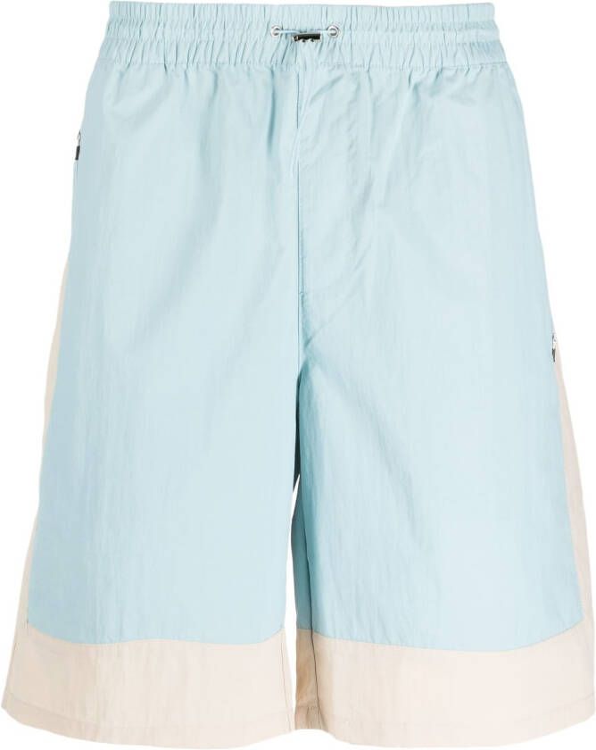 ARTE Tweekleurige shorts Blauw