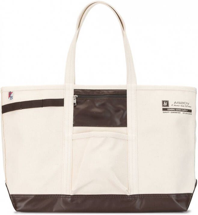 As2ov Alberton canvas draagtas Beige