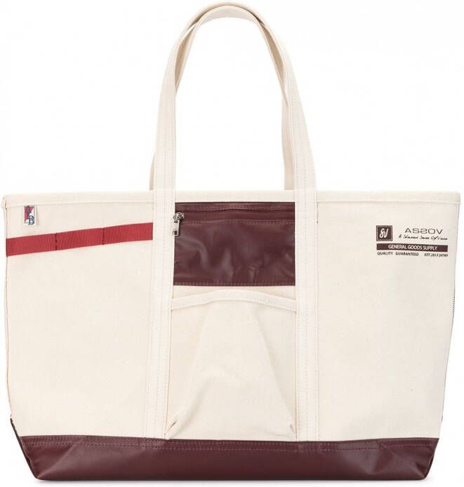 As2ov Alberton canvas draagtas Beige