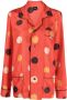 ASPESI Blouse met stippen Rood - Thumbnail 1