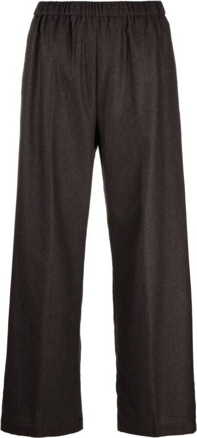 ASPESI Broek met wijde pijpen Bruin