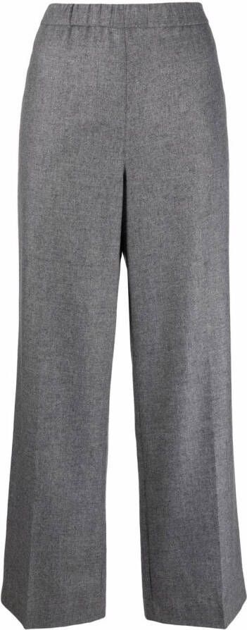 ASPESI Broek met wijde pijpen Grijs