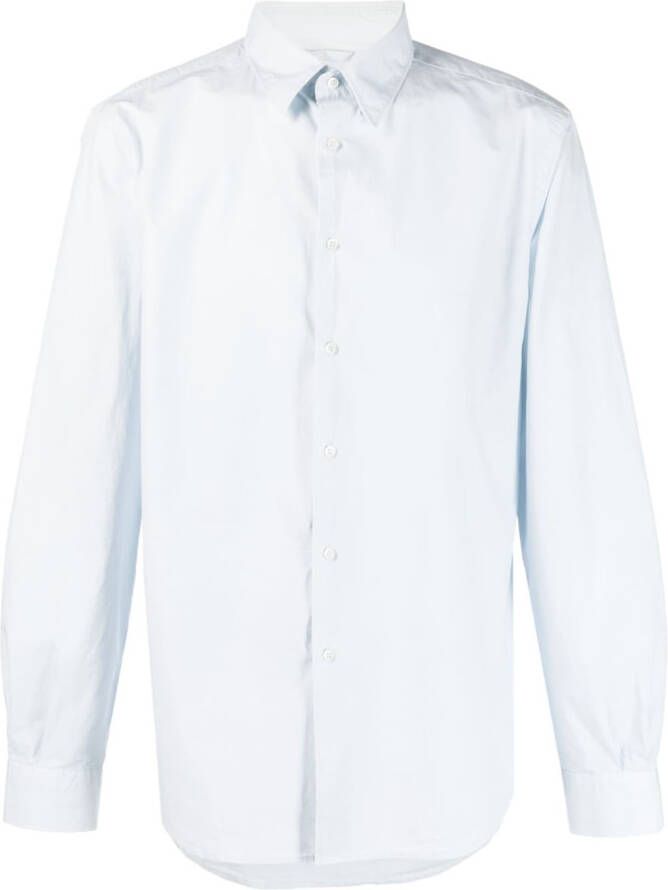 ASPESI Button-down overhemd Blauw