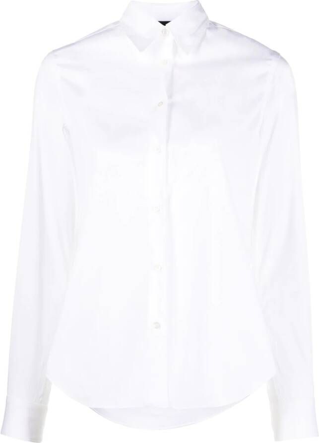 ASPESI Button-up blouse Wit