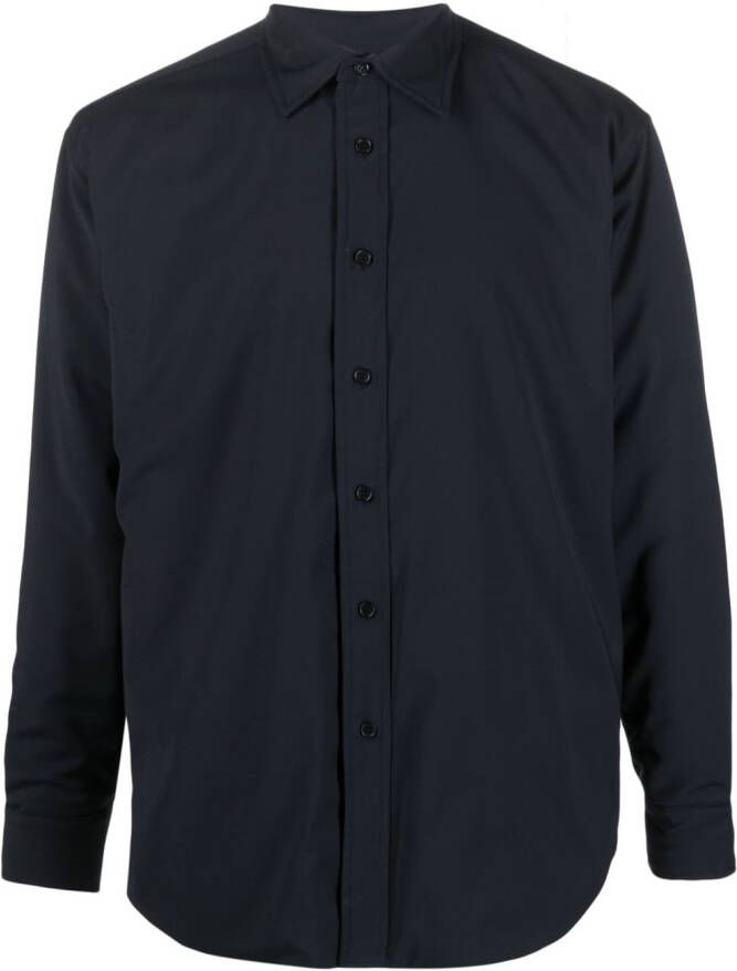 ASPESI Button-up shirtjack Blauw