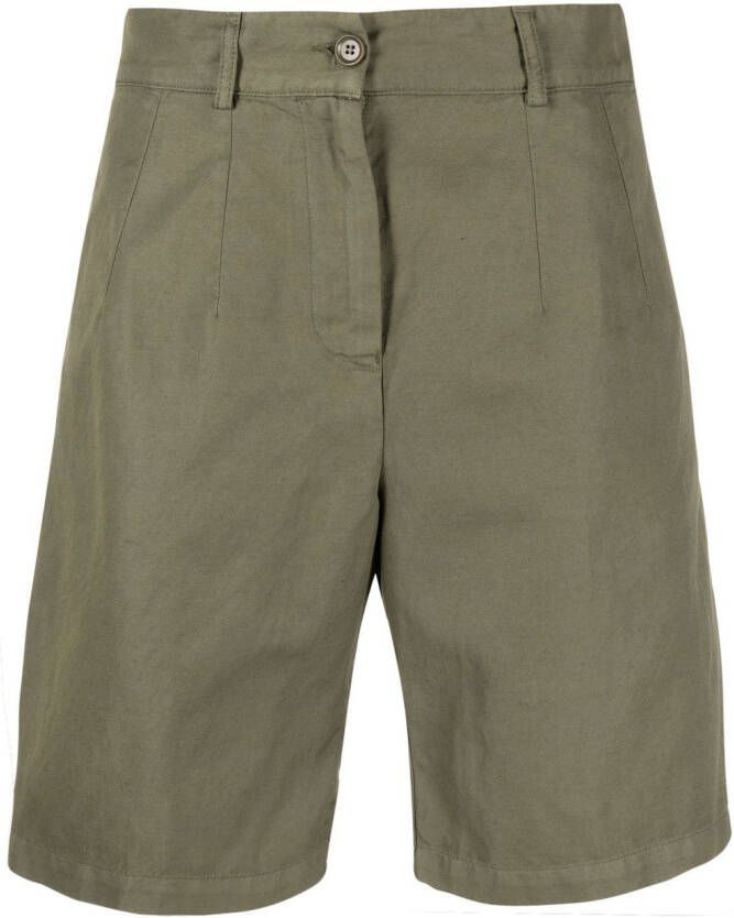 ASPESI Chino shorts Groen