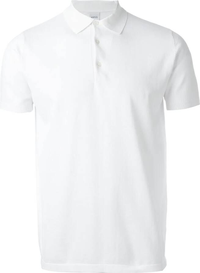 ASPESI classic polo shirt Wit
