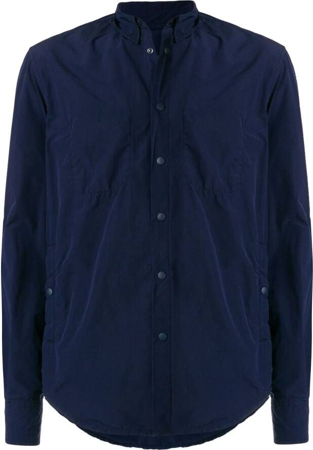 ASPESI classic shirt jacket Blauw
