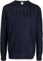 ASPESI Sweater met ronde hals Blauw - Thumbnail 1