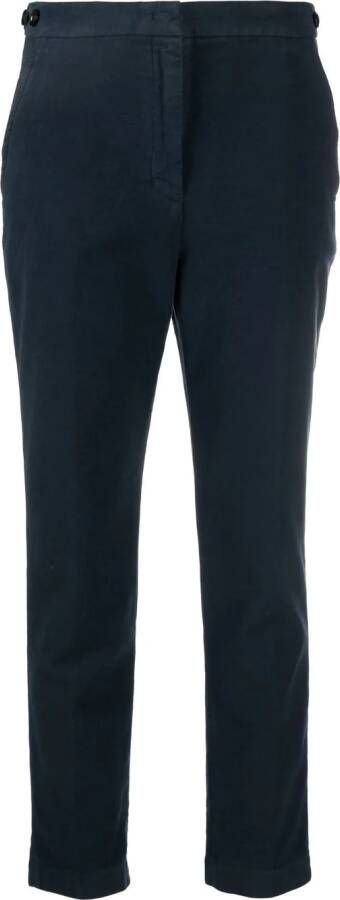 ASPESI Cropped chino Blauw