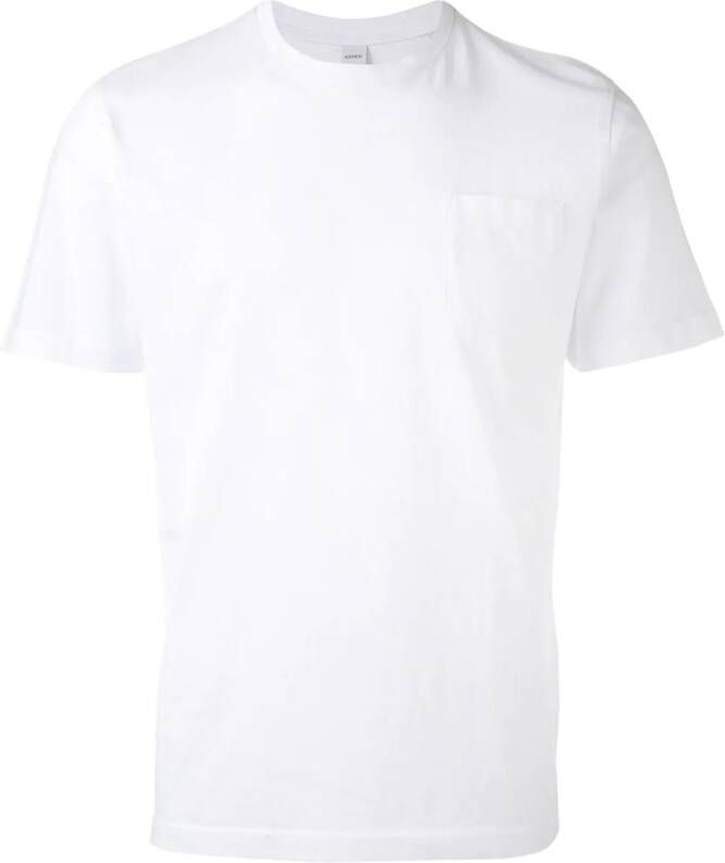 ASPESI patch pocket T-shirt Wit