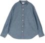 Aspesi Kids Kraagloos shirt Blauw - Thumbnail 1