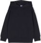 Aspesi Kids Hoodie met logo-reliëf Blauw - Thumbnail 1