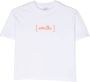 Aspesi Kids T-shirt met logoprint Wit - Thumbnail 1