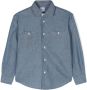 Aspesi Kids Shirt met knopen Blauw - Thumbnail 1
