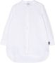 Aspesi Kids Shirt met bandkraag Wit - Thumbnail 1