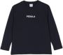 Aspesi Kids T-shirt met tekst Blauw - Thumbnail 1