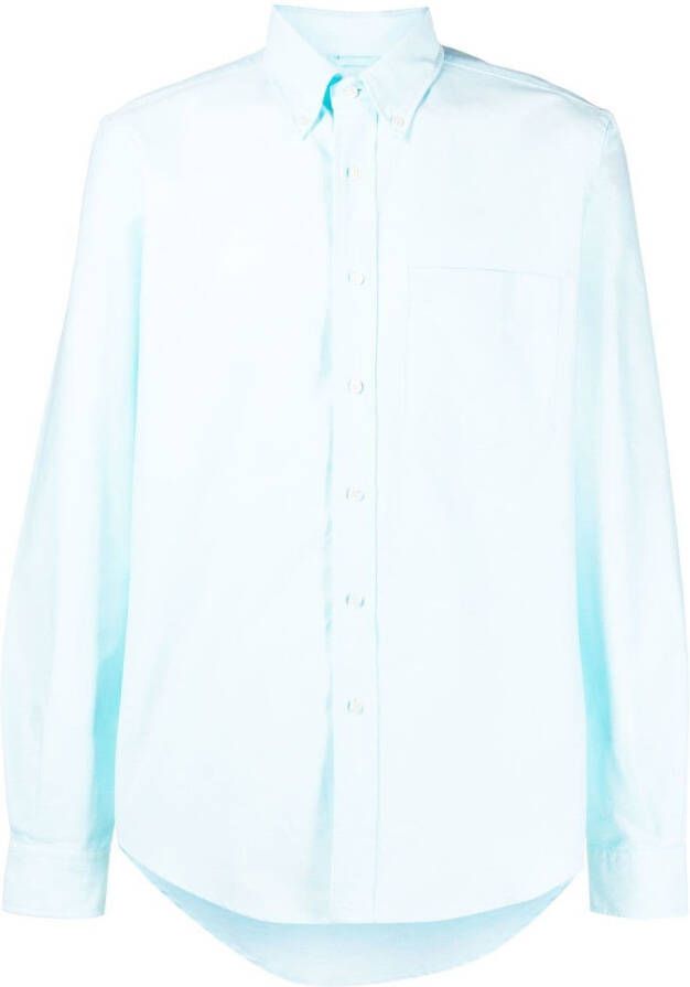 ASPESI Overhemd met borstzak Blauw