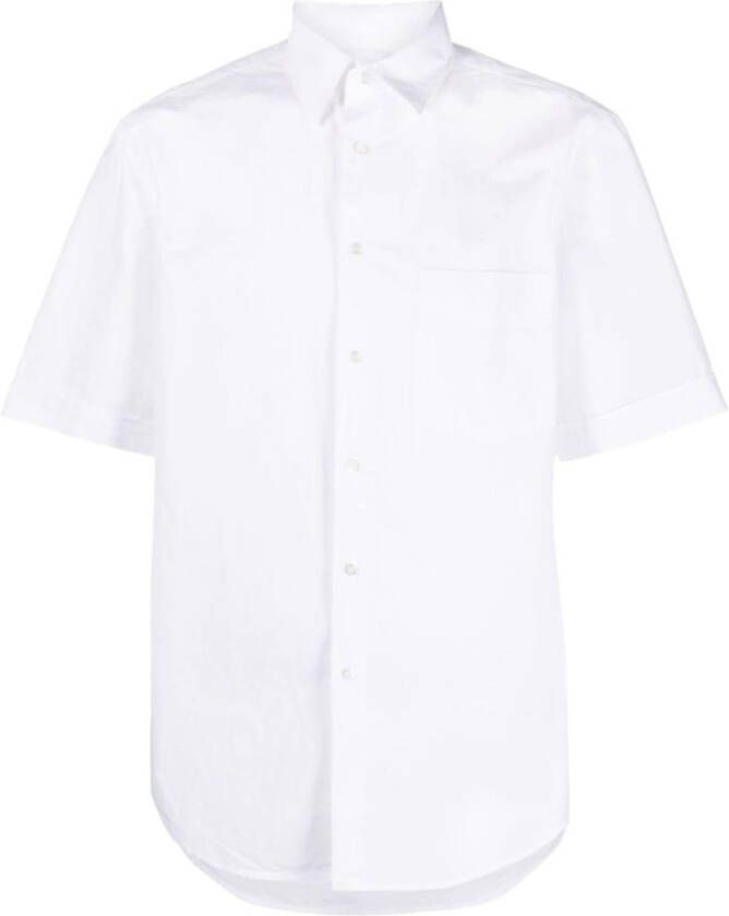 ASPESI Overhemd met korte mouwen Wit