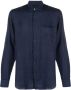 ASPESI Overhemd met puntige kraag Blauw - Thumbnail 1