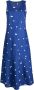 ASPESI Maxi-jurk met stippen Blauw - Thumbnail 1