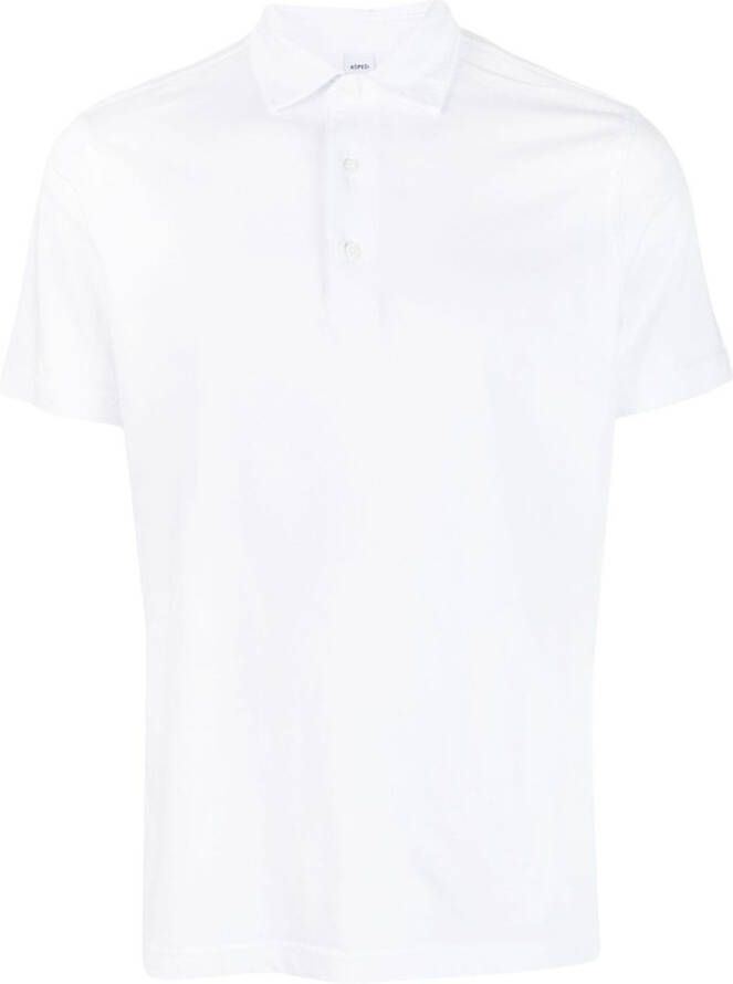 ASPESI Poloshirt met borstzak Wit